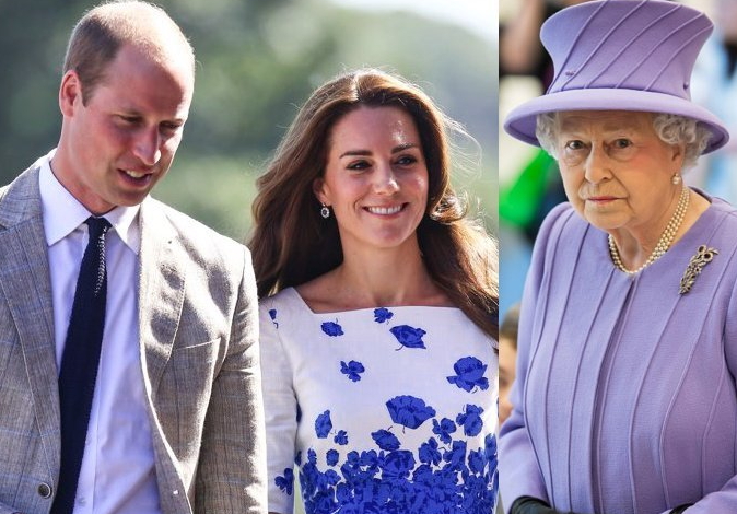 queen elizabeth pass crown to grandson