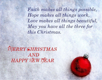 Merry Christmas And Happy New Year Sayings