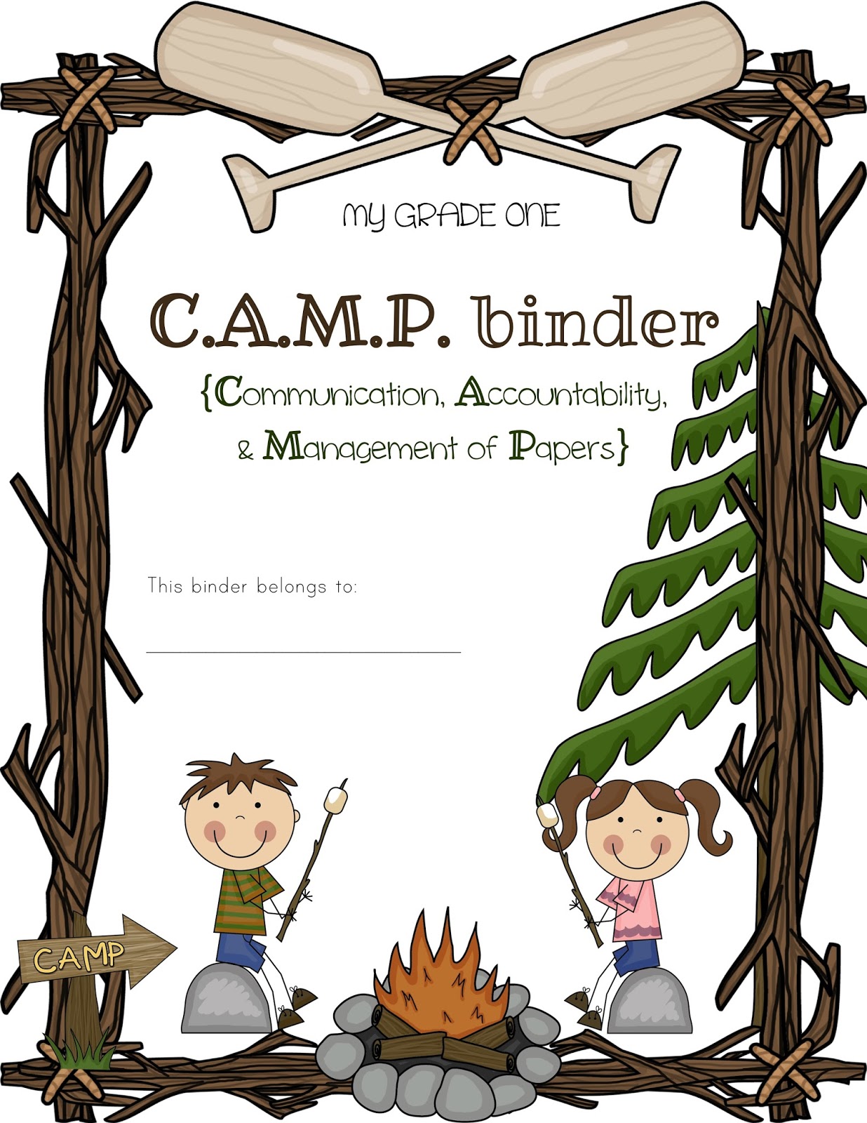 free camping clipart for teachers - photo #21