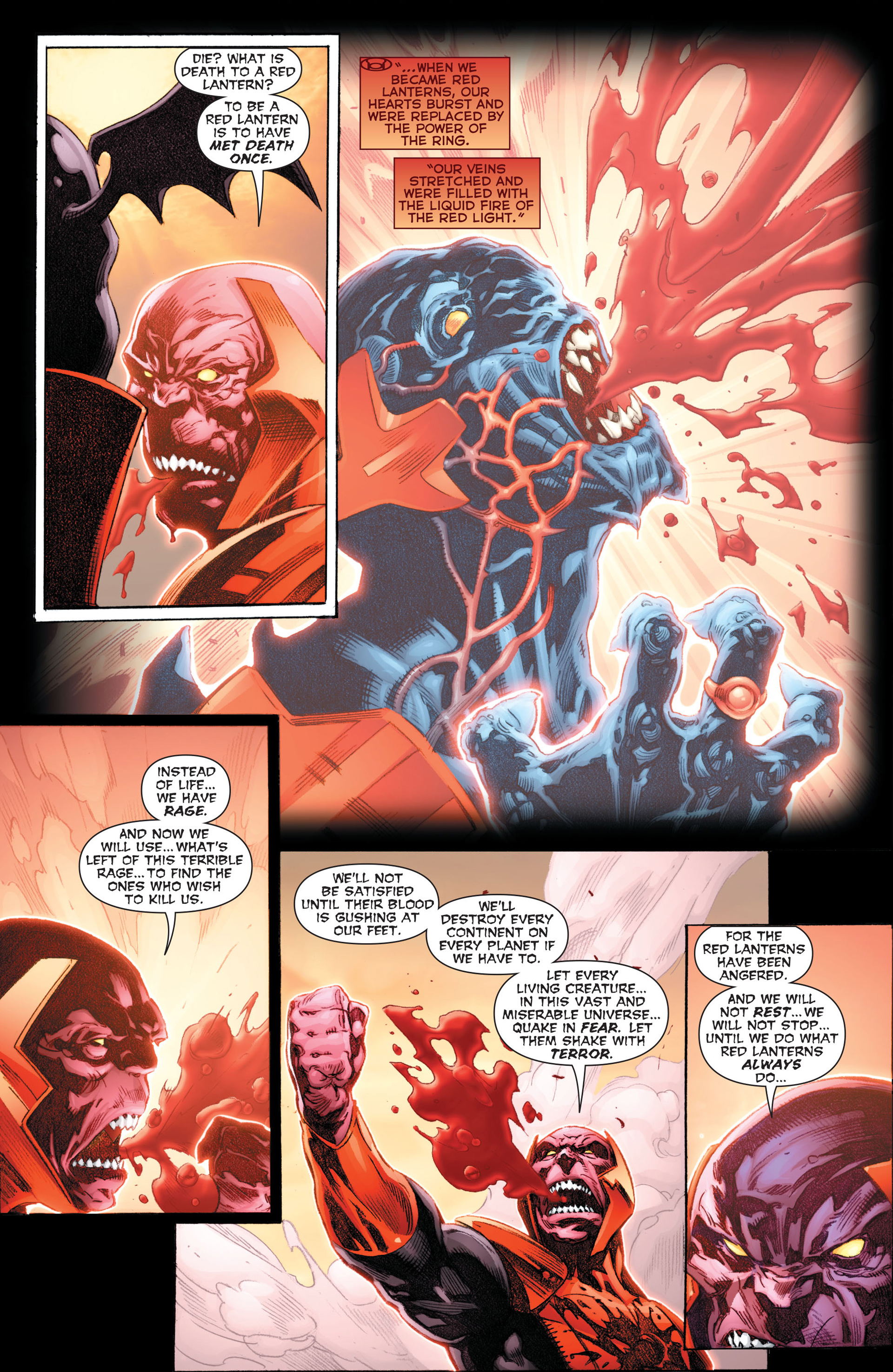 Read online Red Lanterns comic -  Issue #9 - 18