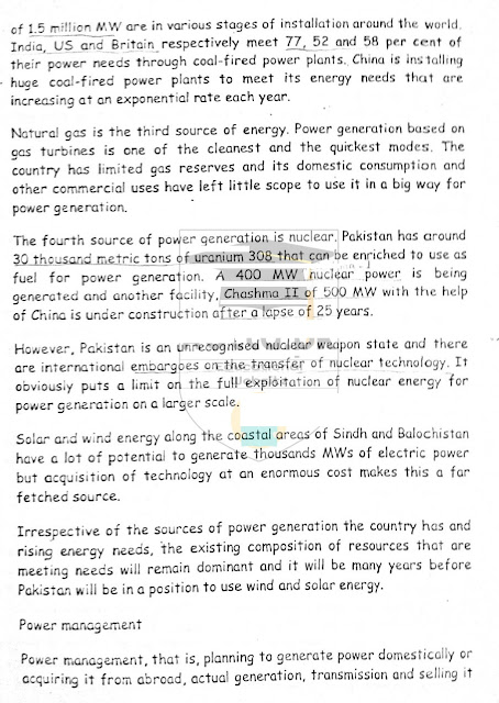 Energy Crisis of Pakistan English Essay for Test Preparation