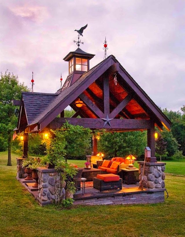 Dosis Arquitectura: Hermosas Pergolas de Verano.