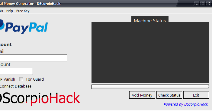 Paypal Money Generator 2019 Updated Version - DScorpioHack - Money