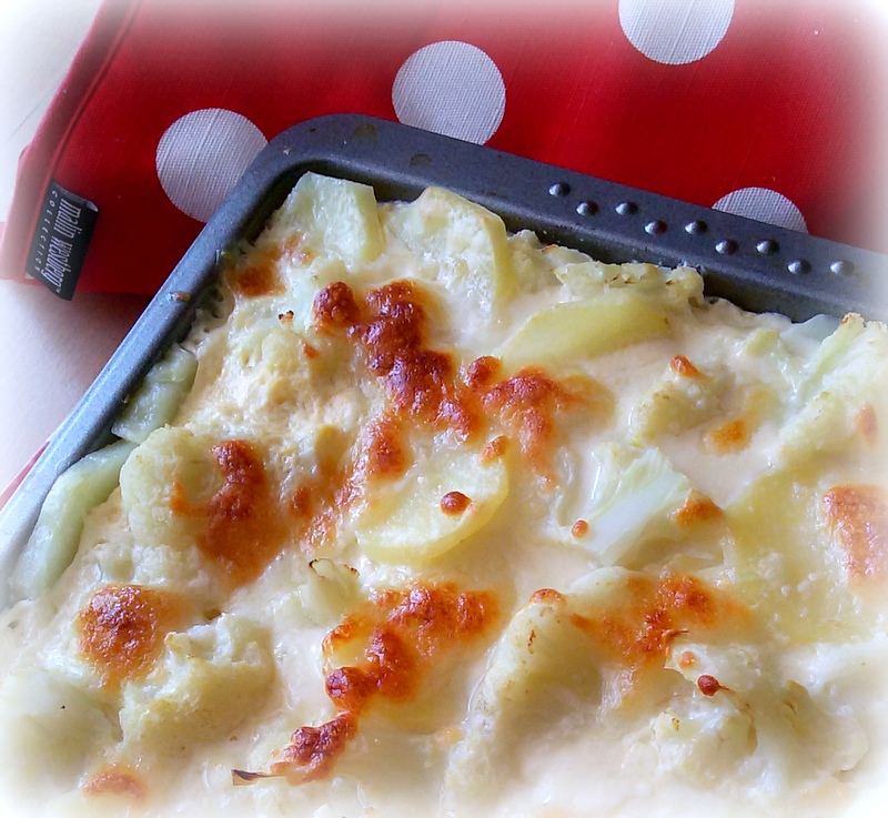 Simi´s Foodblog: Blumenkohl-Kartoffelauflauf