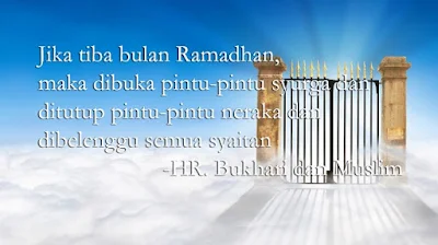 Hadist Bukhari dan Muslim tentang Bulan Ramadhan setan dibelenggu - berbagaireviews.com