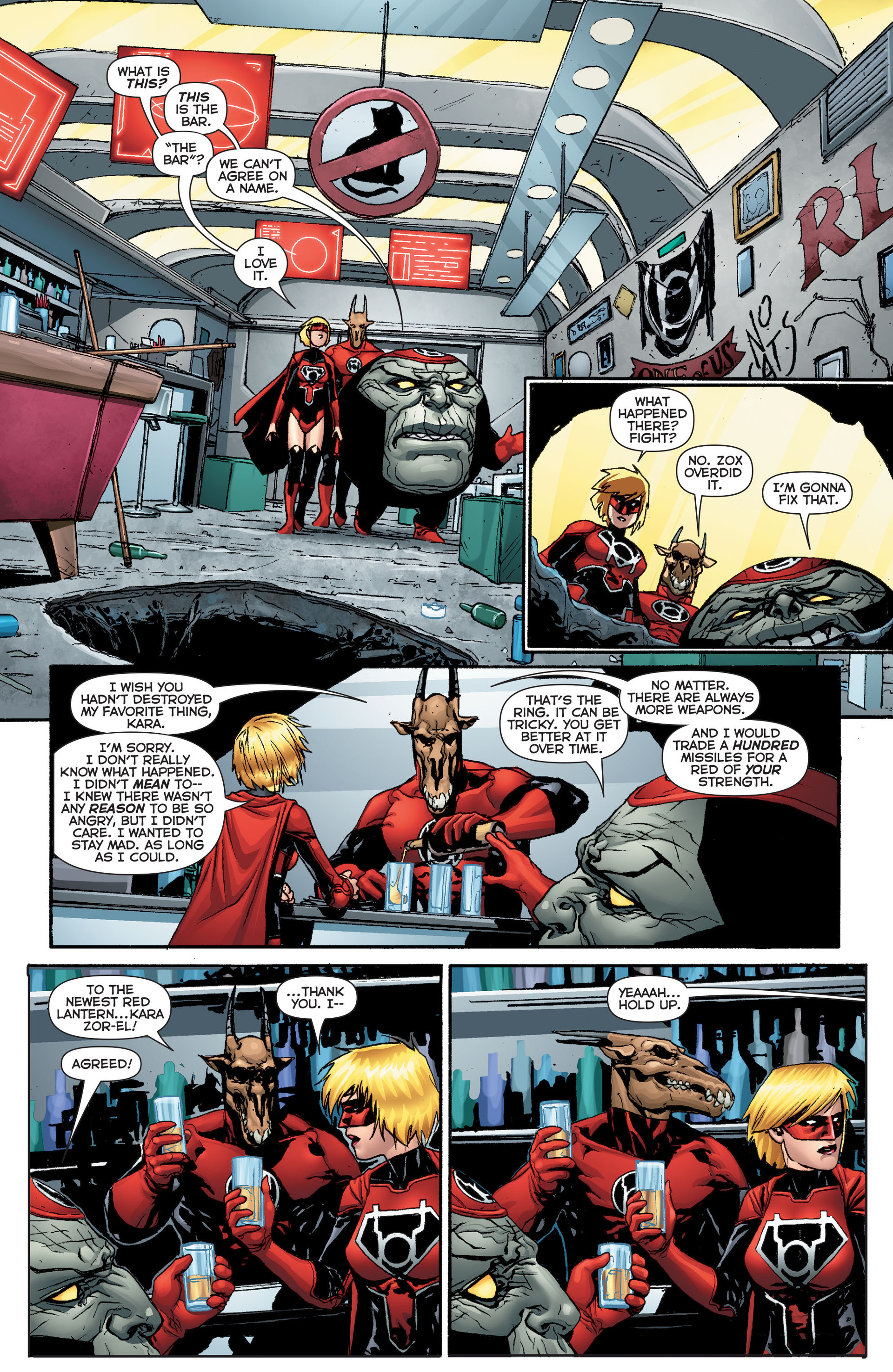 Read online Red Lanterns comic -  Issue #29 - 5