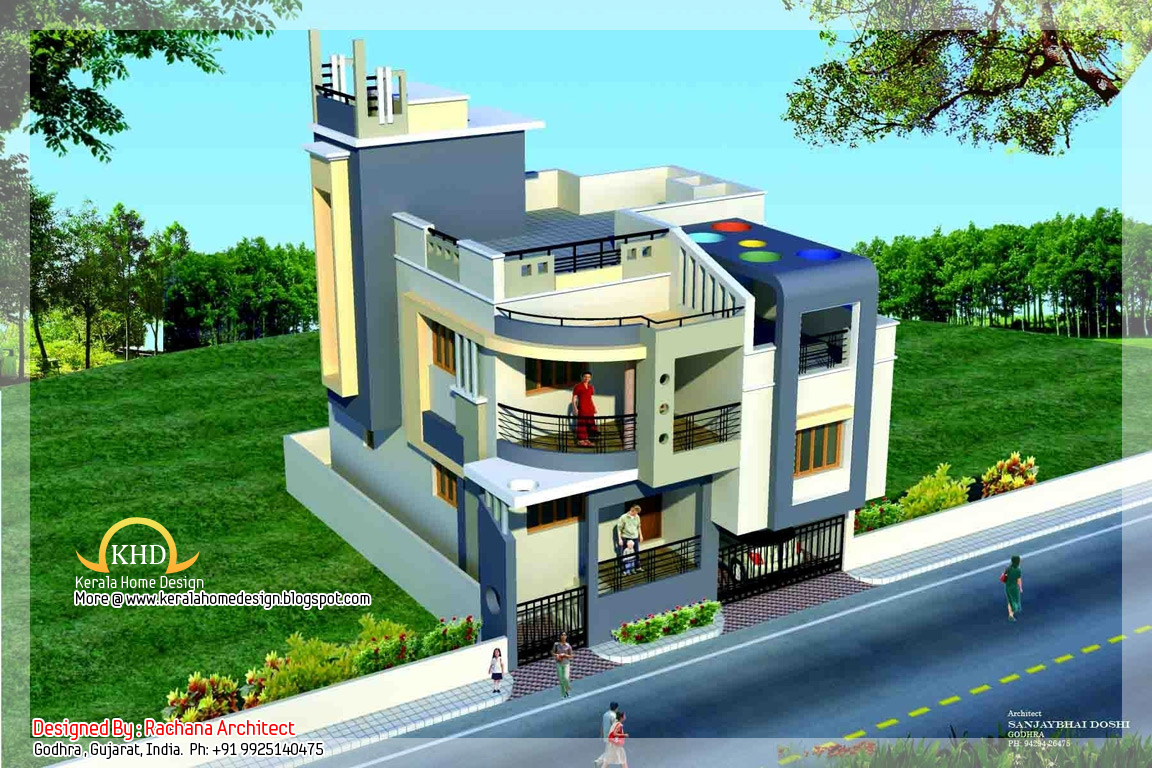 Duplex House Plan And Elevation 1770 Sq Ft Kerala Home Design And duplex-house-plan-and-elevation-1770-sq-ft-kerala-home-design-and
