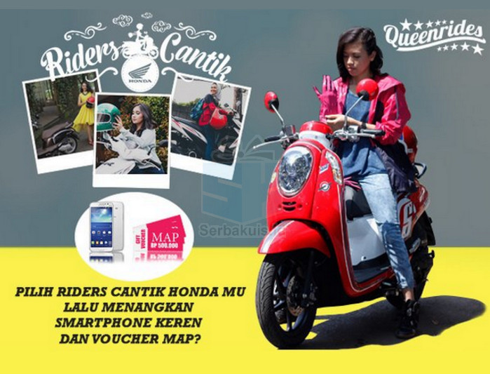 Voting Riders Cantik Honda