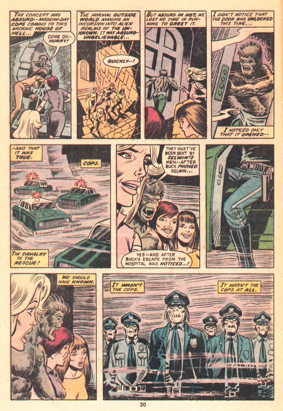 Read online Werewolf by Night (1972) comic -  Issue #36 - 18