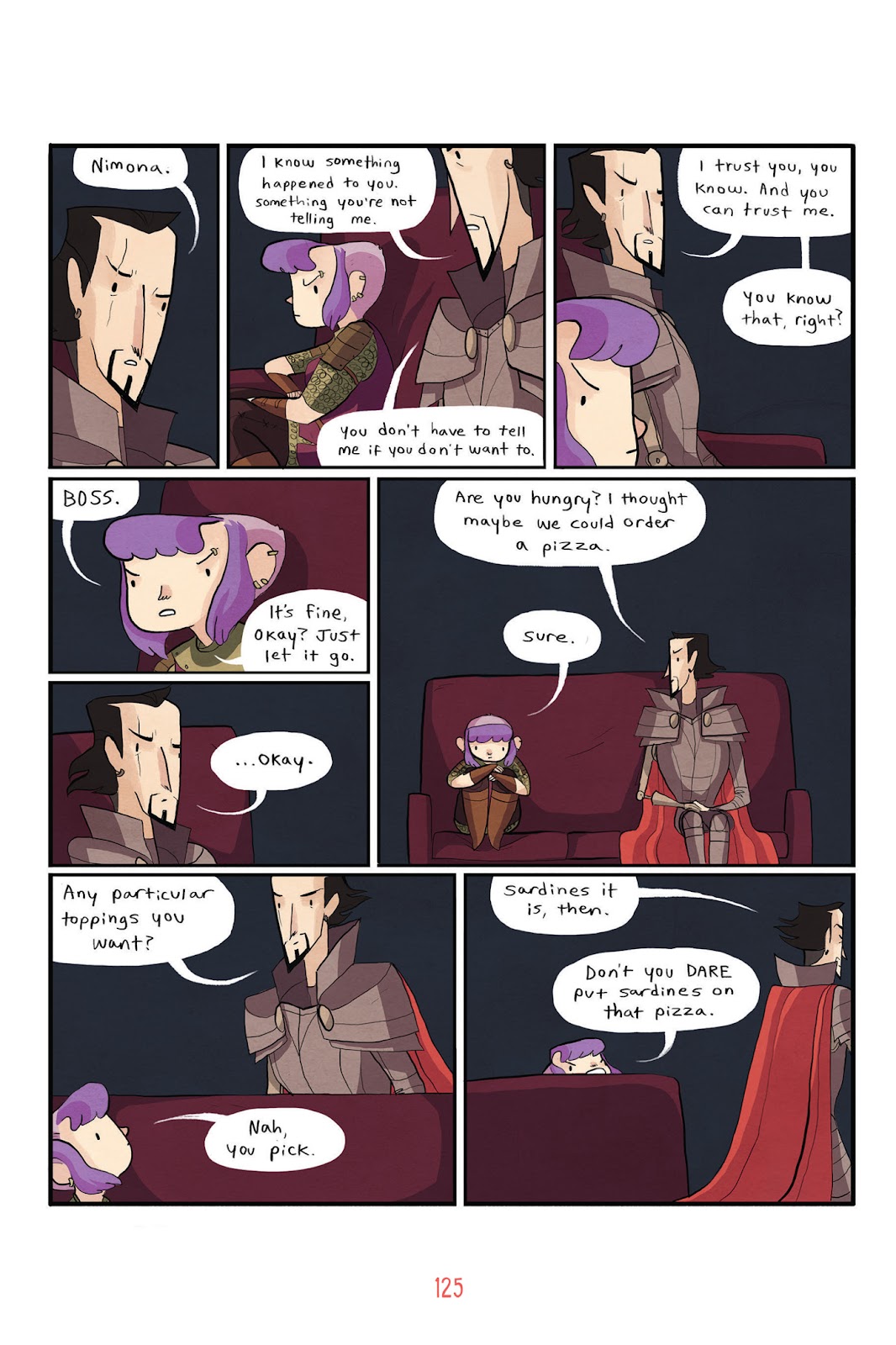 Nimona issue TPB - Page 131