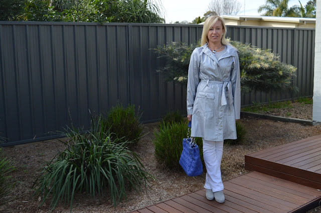 Sydney Fashion Hunter - The Wednesday Pants #40 - Silver Slicker