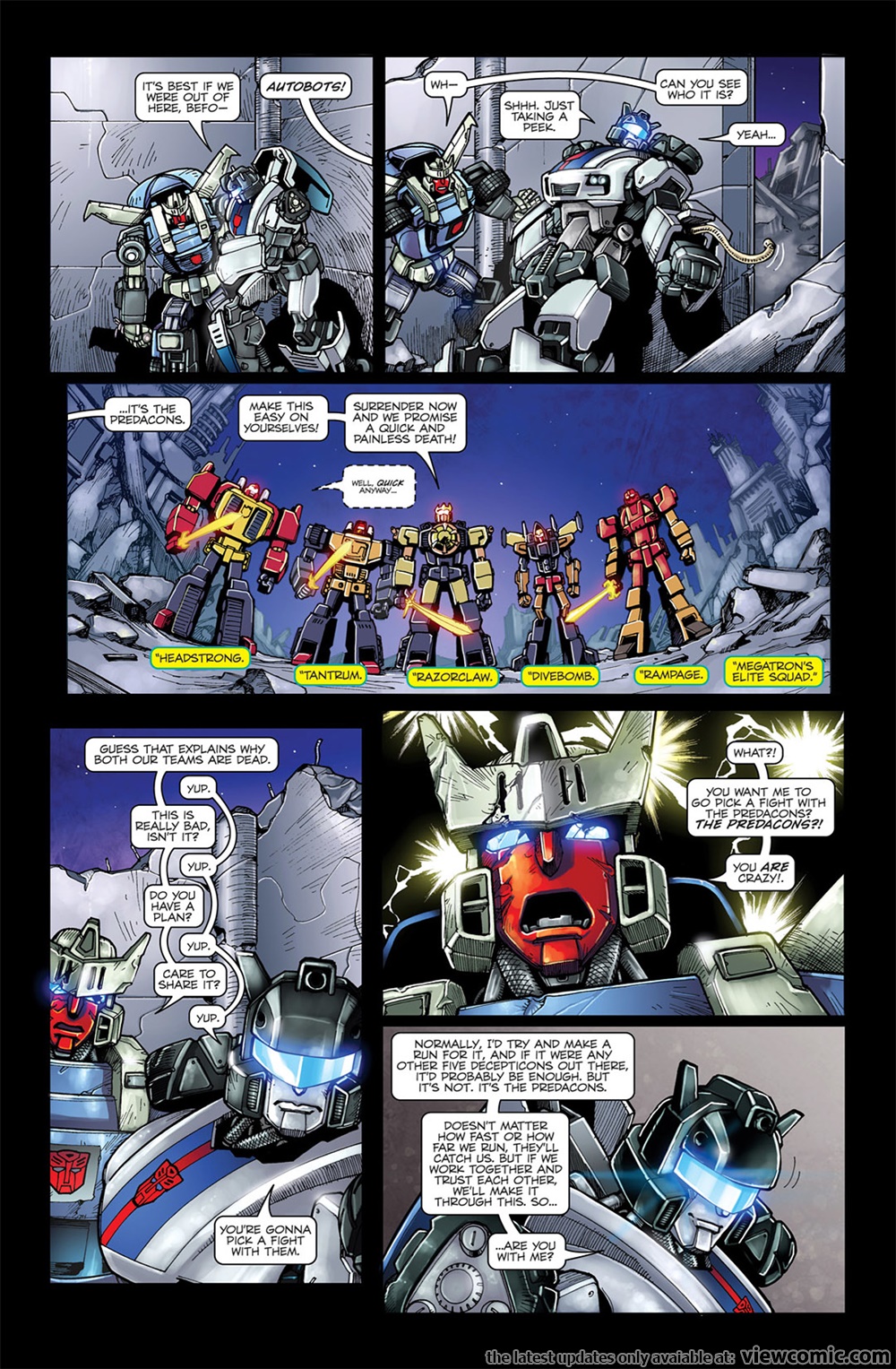 Transformers Spotlight Jazz (2009) Read All Comics Online For Free