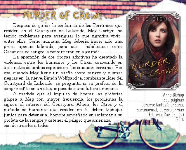 Entre Relatos Y Versos Mis Libros Murder Of Crows The Others 2 Anne