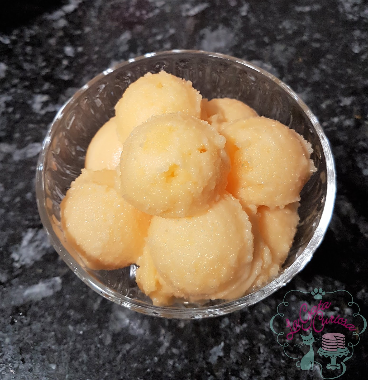 La Gata Curiosa SORBETE DE MANDARINA