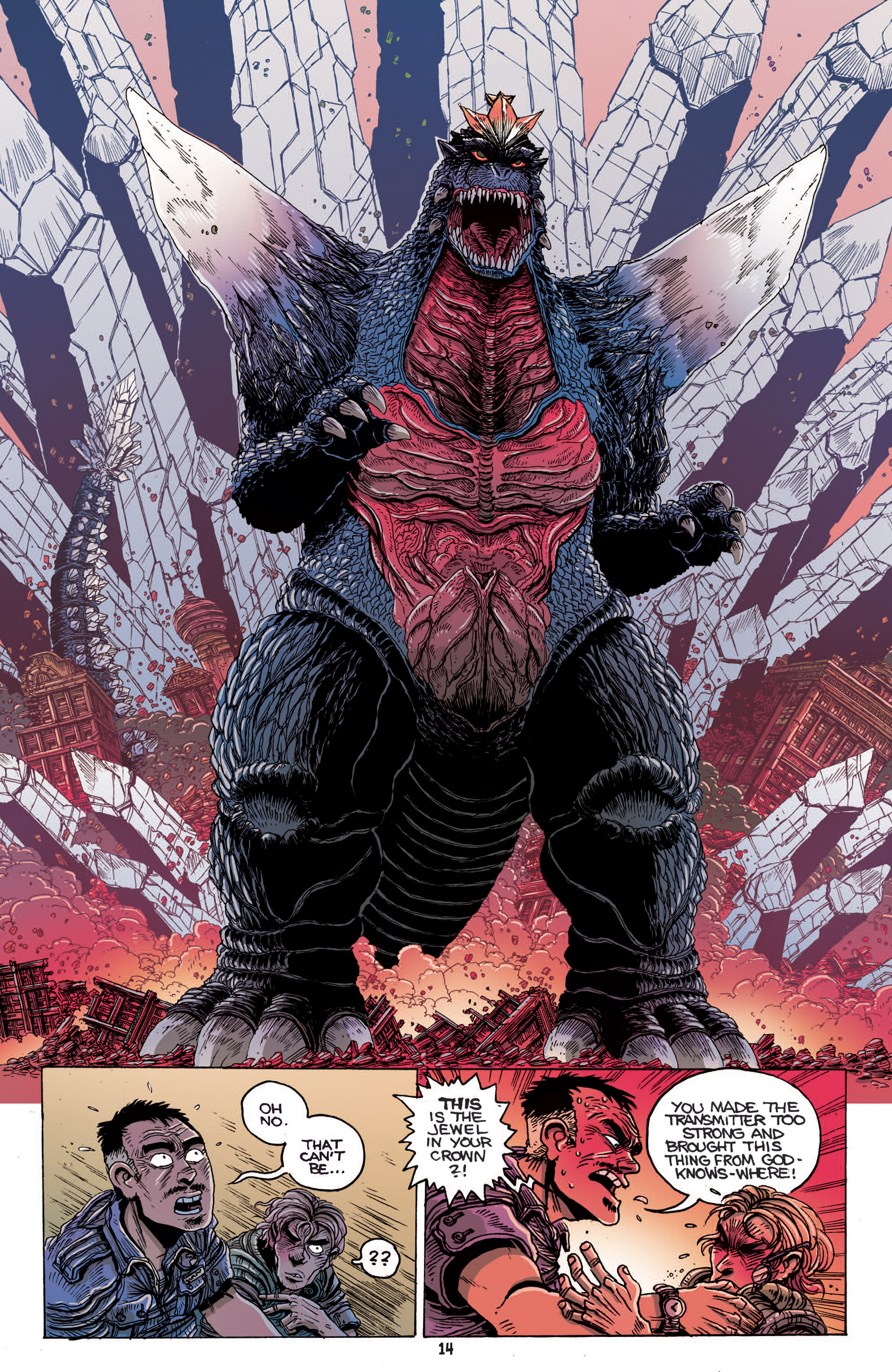 Read online Godzilla: The Half-Century War comic -  Issue #4 - 15