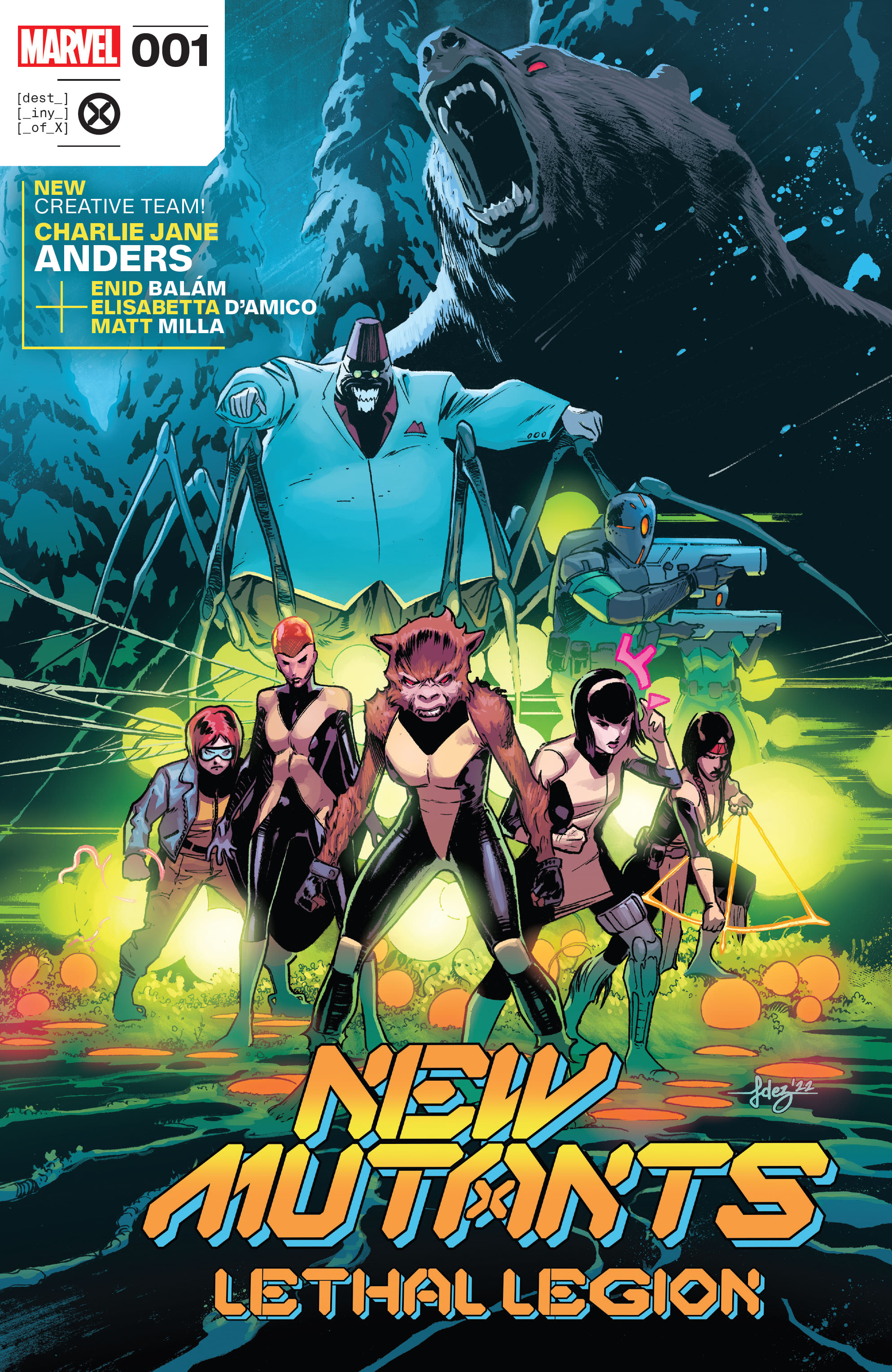 Read online New Mutants Lethal Legion comic -  Issue #1 - 1