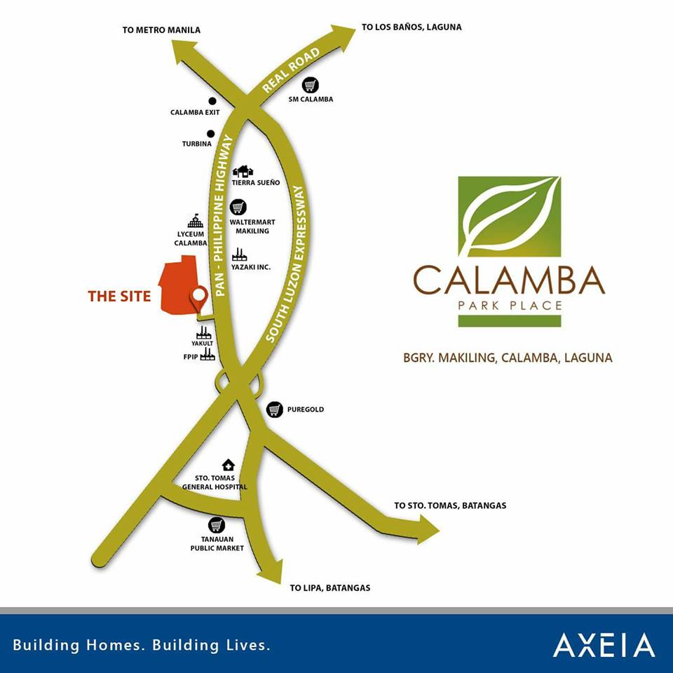 CALAMBA PARK PLACE Affordable House and Lot n Calamba Laguna Along