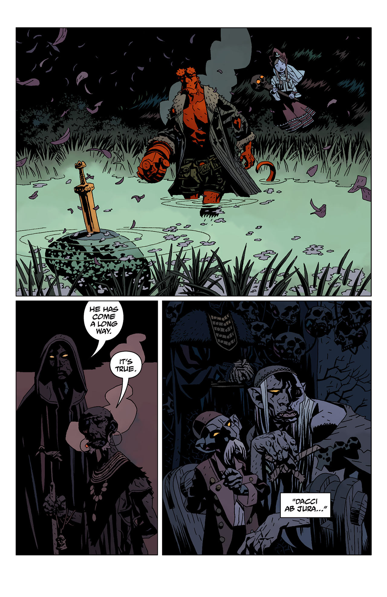 Read online Hellboy: The Wild Hunt comic -  Issue #8 - 11