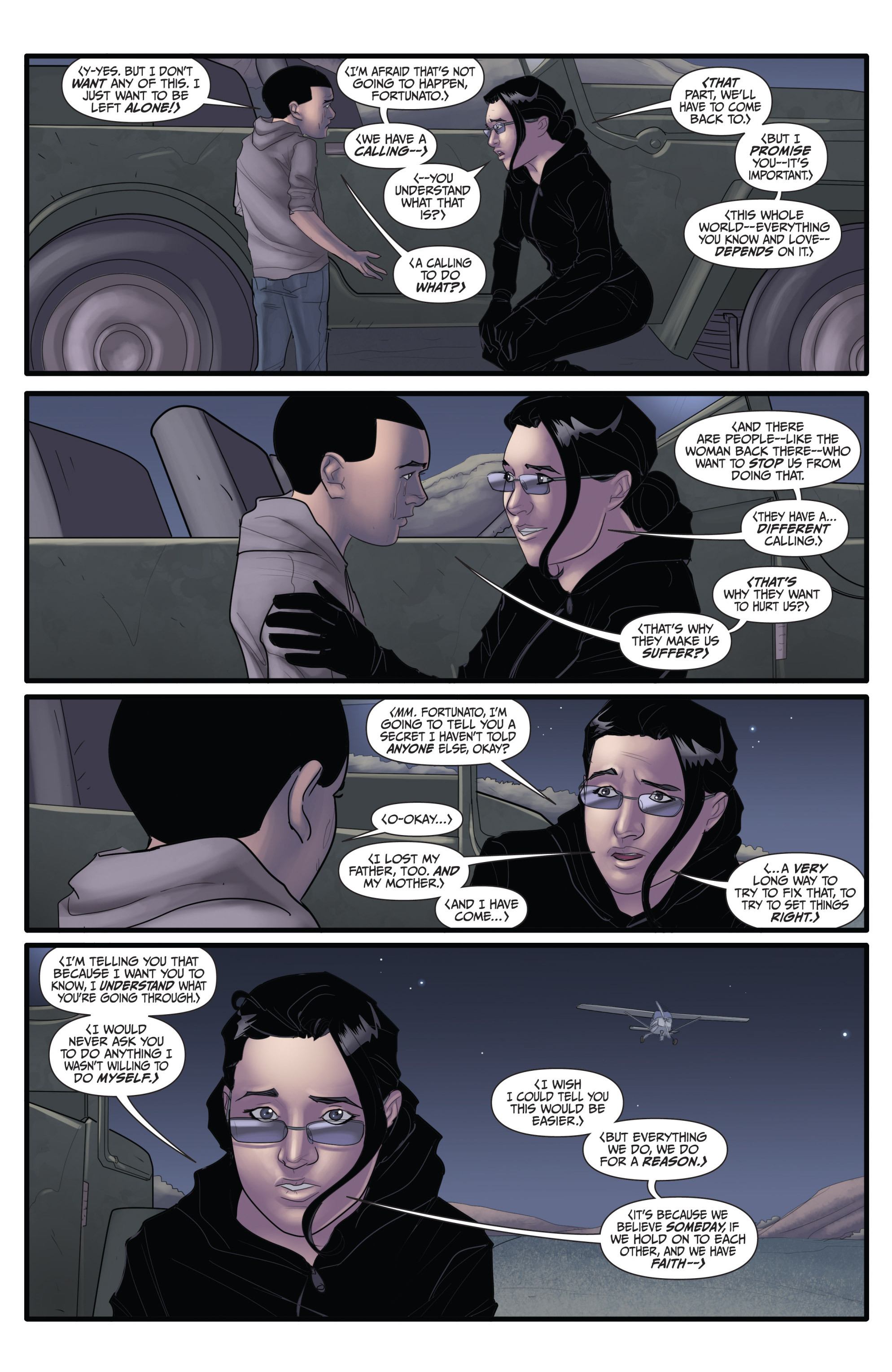 Read online Morning Glories comic -  Issue #35 - 21