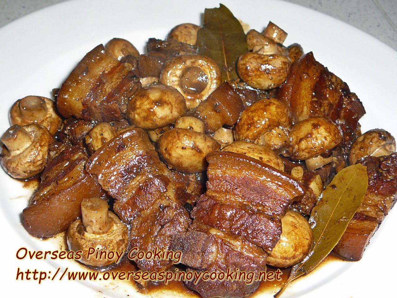 Pork and Mushroom Adobo