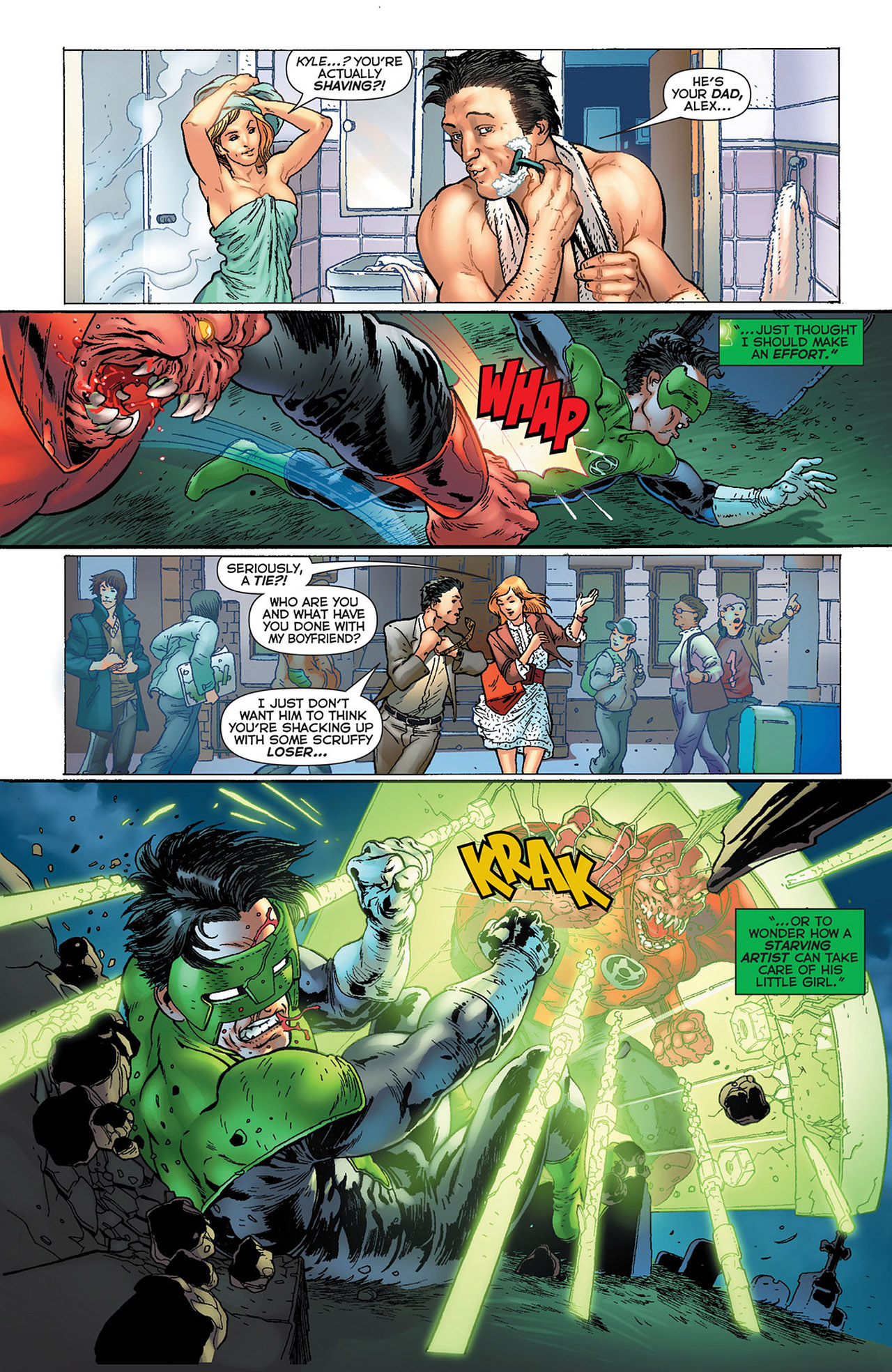 Read online Green Lantern: New Guardians comic -  Issue #13 - 3