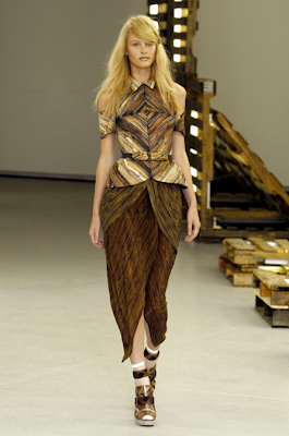 Rodarte Spring Summer 2011 - Wood dresses - wood fashion