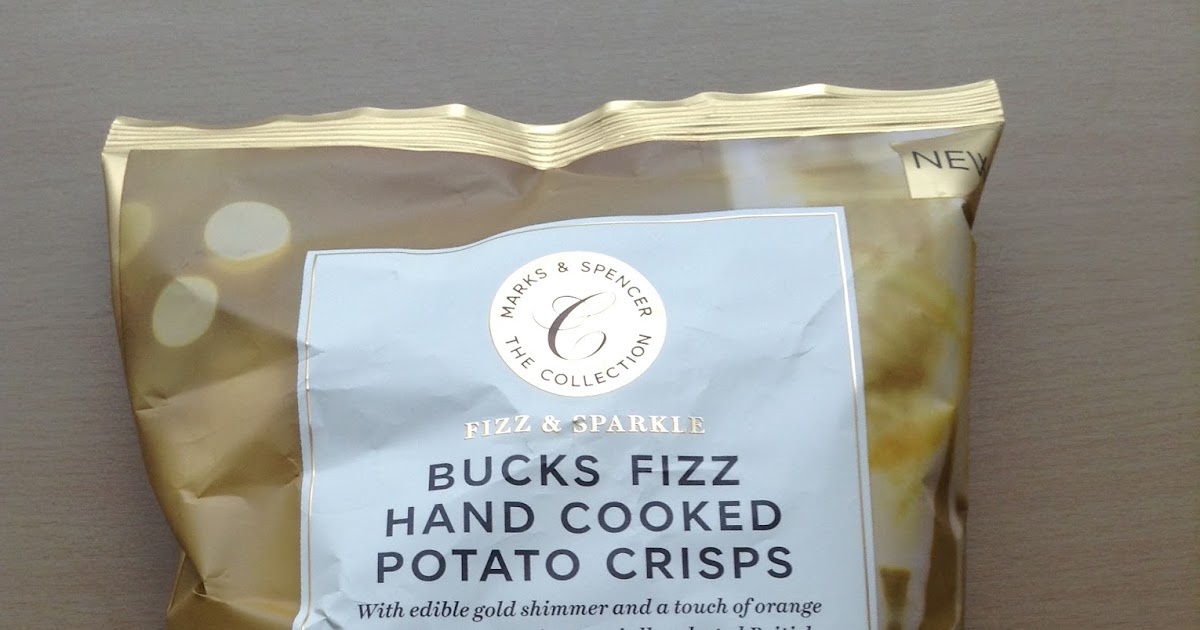 Marks & Spencer Bucks Fizz Hand Cooked Crisps