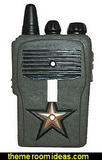 CAMO Military SOLDIER walkie talkie switch plate COVER Army Theme bedrooms - Military bedrooms camouflage decorating - Army Room Decor - Marines decor boys army rooms - Airforce Rooms - camo themed rooms - Uncle Sam Military home decor - military aircraft bedroom decorating ideas - boys army bedroom ideas - Military Soldier - Navy themed decorating CAMO Military SOLDIER walkie talkie switch plate COVER