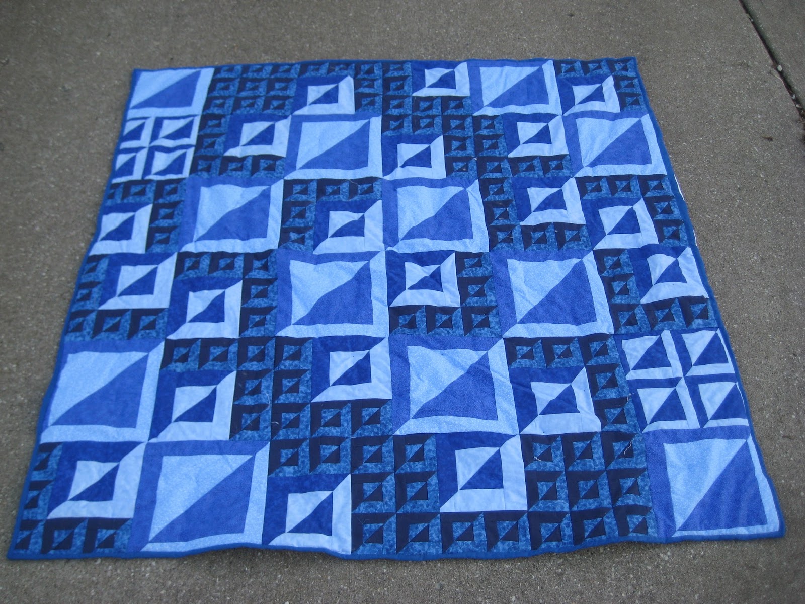 Покрывало из джинсовых лоскутков схемы