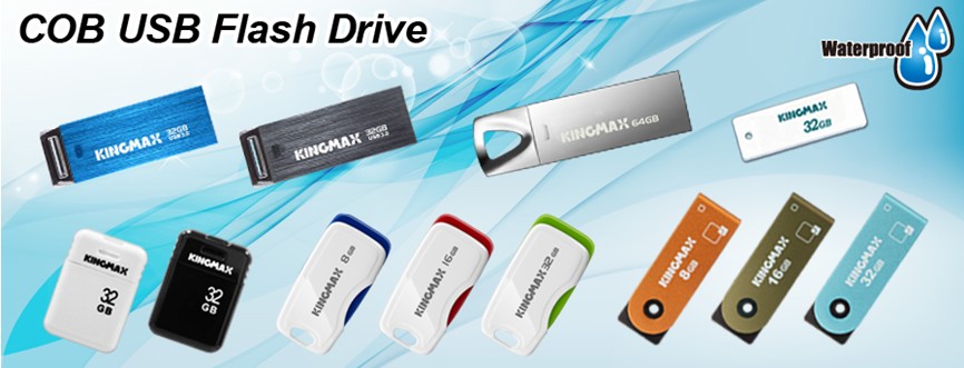 KINGMAX Reveals Compact, Waterproof COB USB Flash Drive KINGMAX COB USB Flash Drive