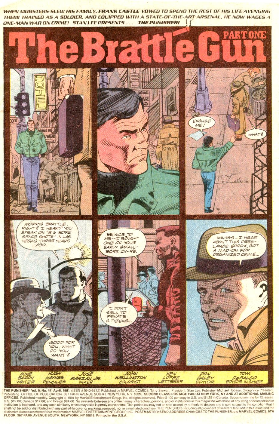 The Punisher (1987) Issue #47 - The Brattle Gun #01 #54 - English 2