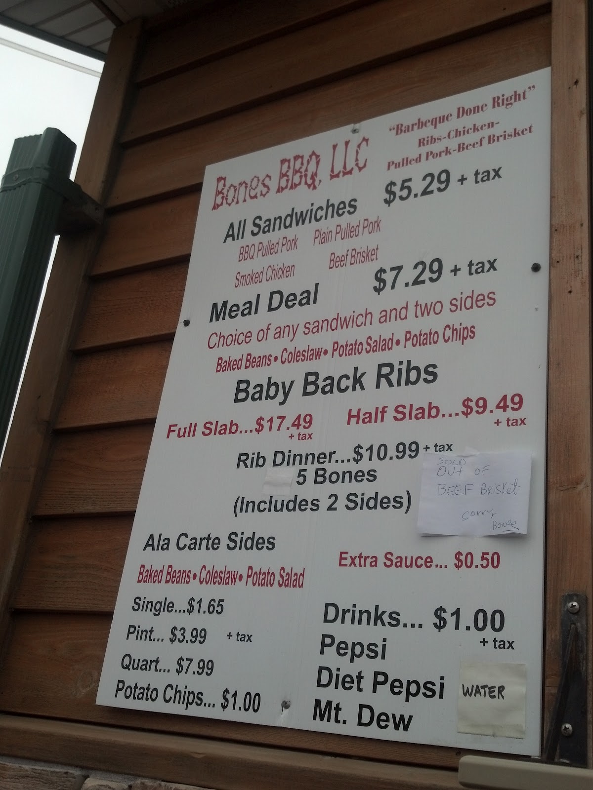 Greasy Joints Bones Barbeque