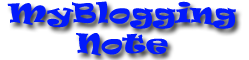 Blogging Note and Tips