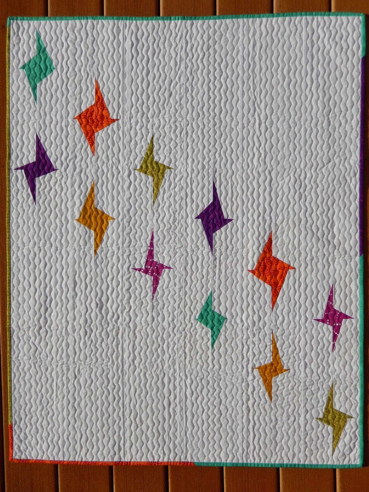Cascading Stars by Afton Warrick @ Quilting Mod
