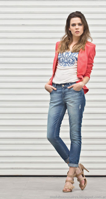 Markova jeans moda verano 2014. Pantalones de verano 2014.
