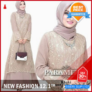 SUP1107P30 Paramitha Dress Muslim Brukat Terlaris R BMGShop