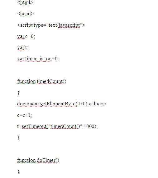 Assignment Help: Java Script Example For Beginners