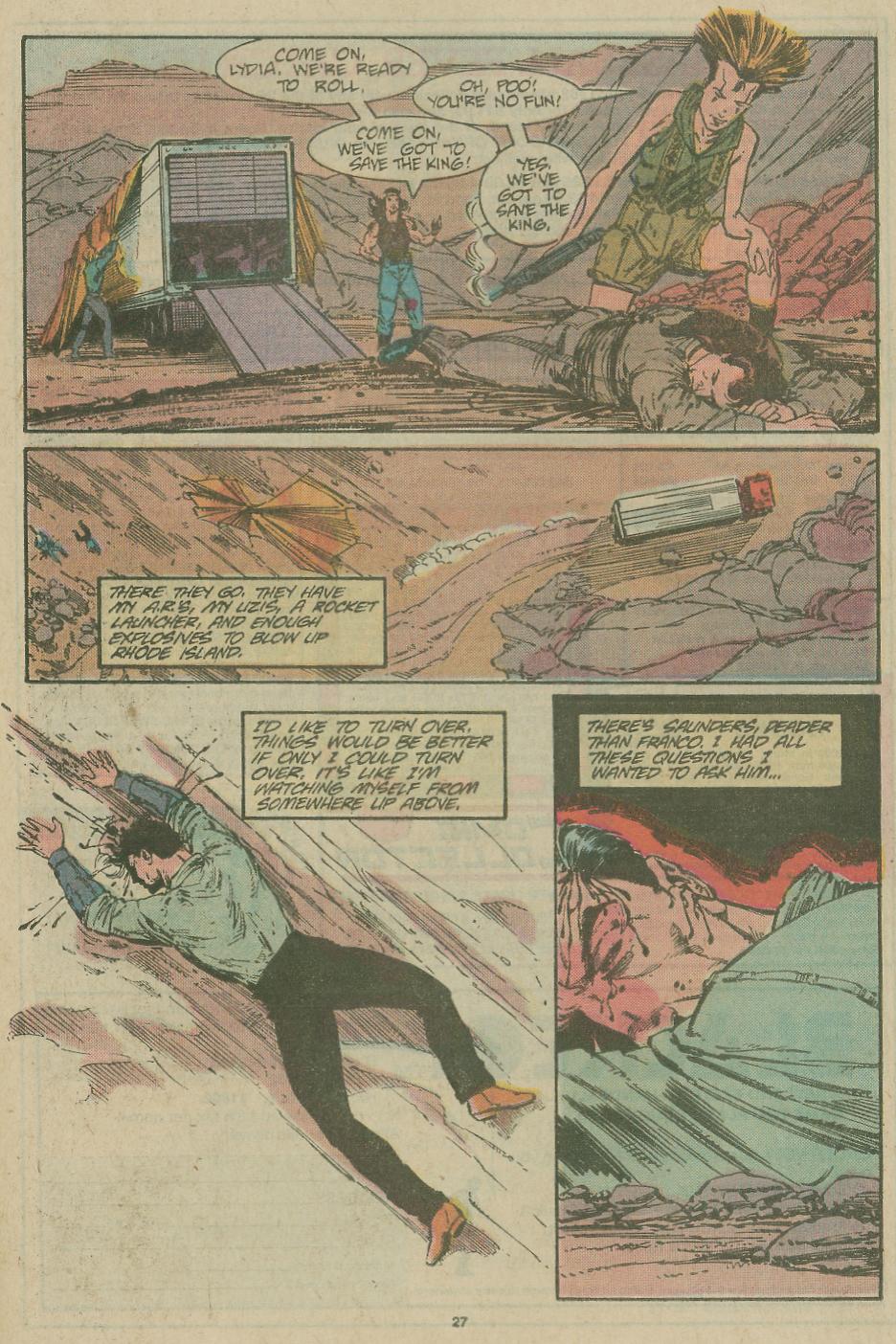 Read online The Punisher (1987) comic -  Issue #12 - Castle Technique - 21