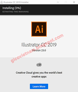 hướng dẫn cài Adobe Illustrator CC 2019