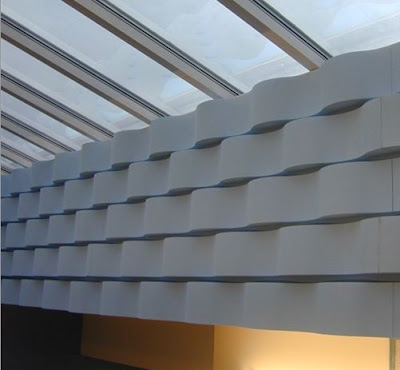 Whisperwave sound dampening wall panels 