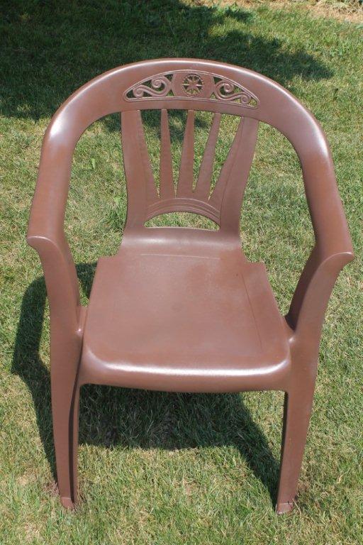 Fields Of Heather Painting Plastic Chairs