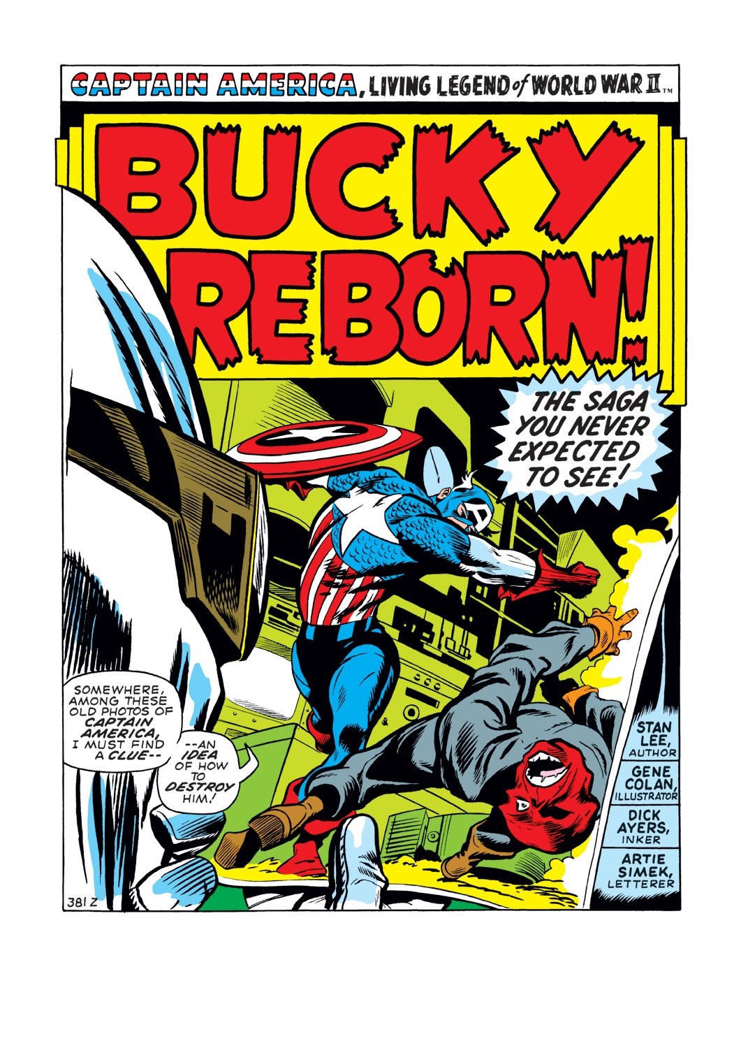 Read online Captain America (1968) comic - Issue #131 - 2