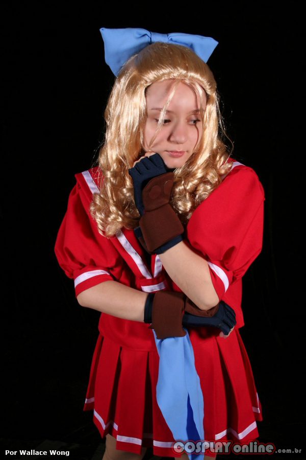 Karin street fighter cosplay