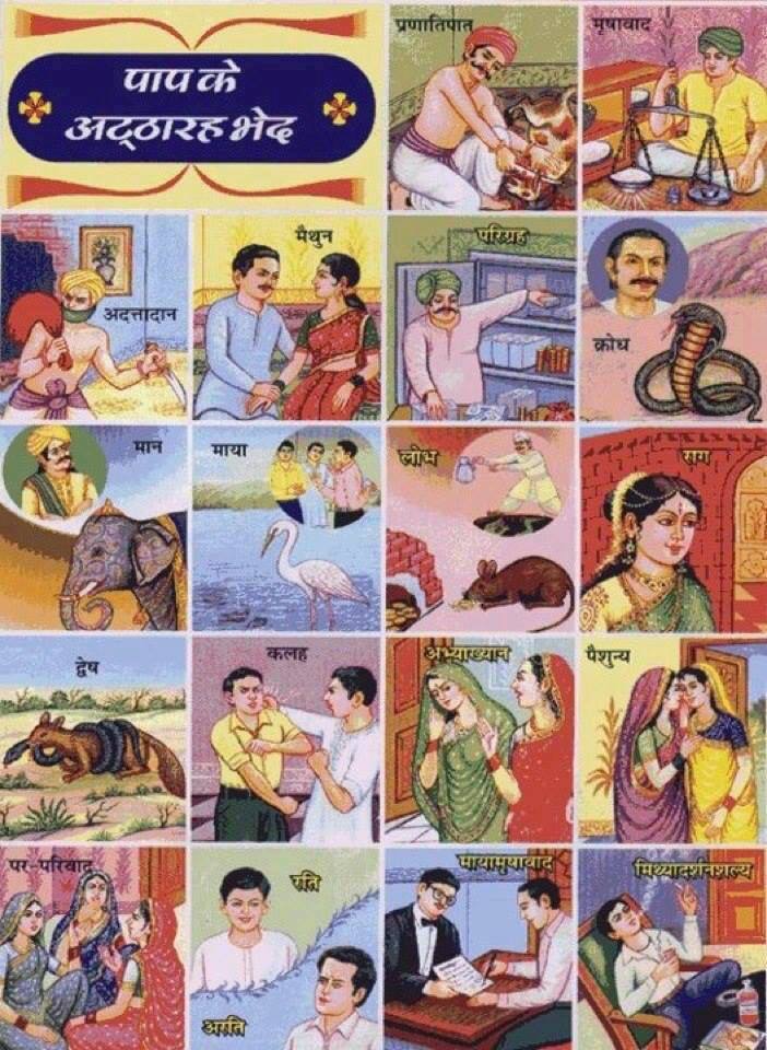 Jainisim 18 SINS AS PER JAINISM!!! PART1.