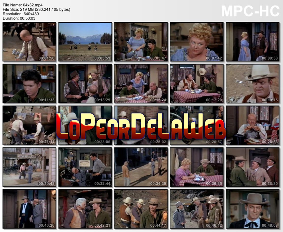 Bonanza - Temp. 4 Ep 31 a 34 - Final de Temporada (Latino)