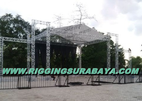 Harga Panggung Rigging Stage 10 x 12 meter siap konser
