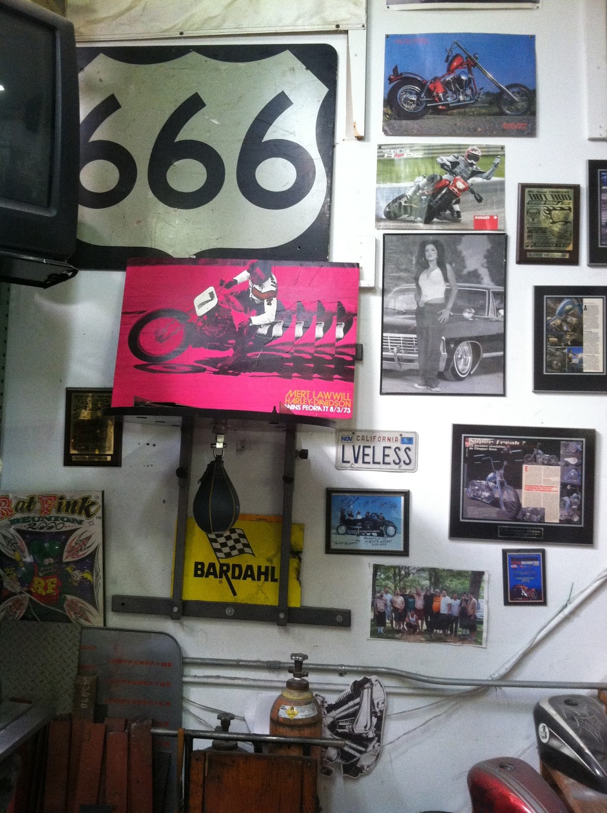 747 Touristing the finest motorcycle shops of Hawaiian Gardens, Long