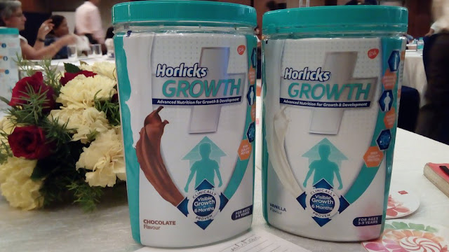 Noida Diary: Horlicks Growth Plus is Available in Two Flavors - Creamy Chocolate and Smooth Vanilla