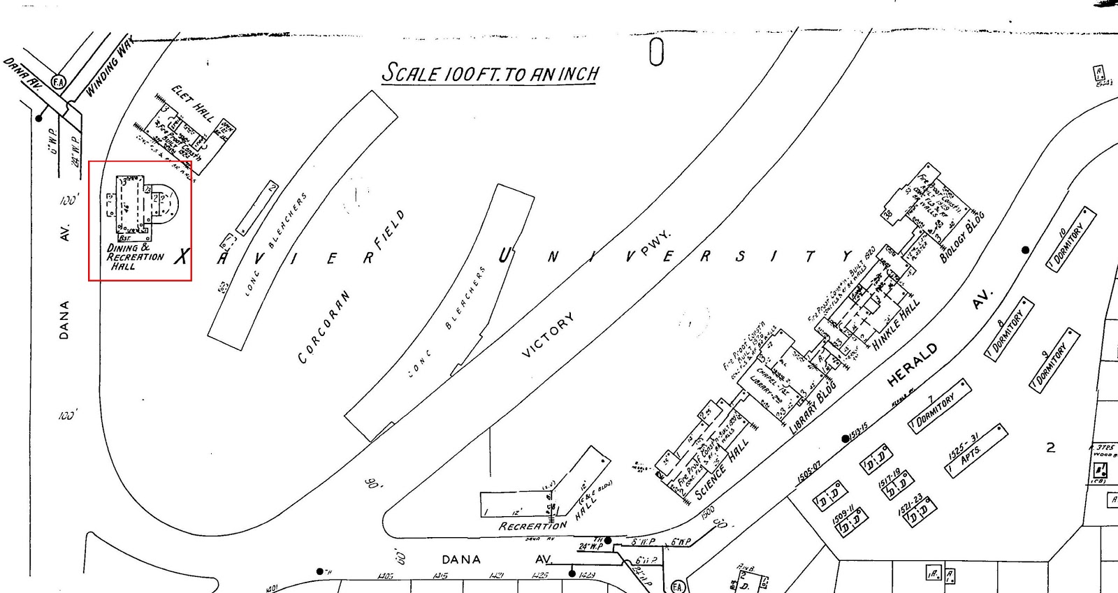 Xavier University Cincinnati Campus Map United States Map