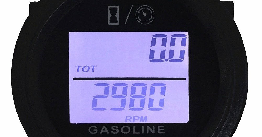 Tachometer For Lawn Mower Engines Hour Meter Tachometer